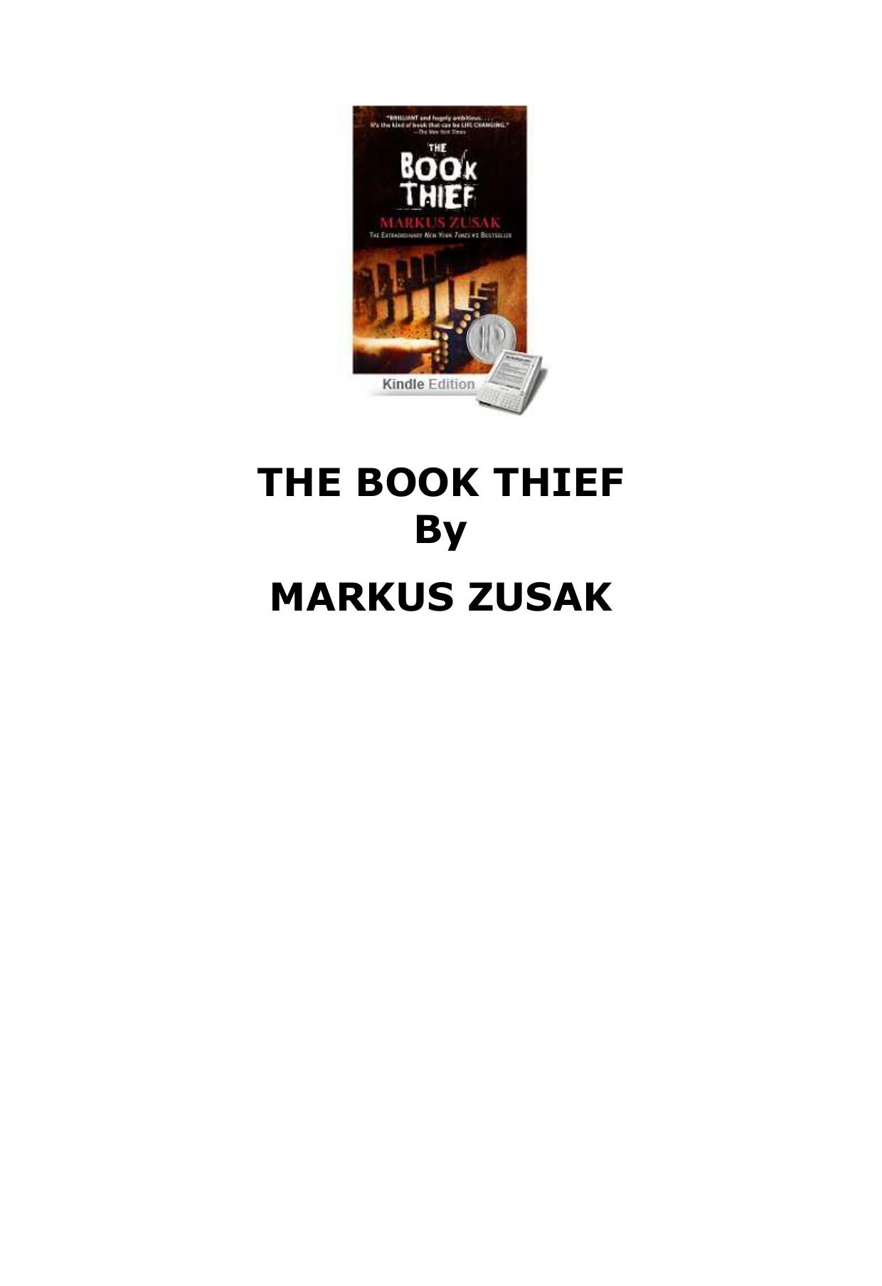 The Book Thief by Markus Zusak