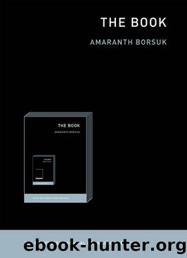 The Book by Amaranth Borsuk