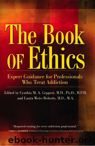The Book of Ethics by Cynthia Geppert Laura Weiss Roberts