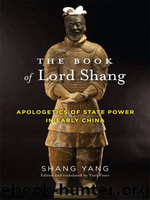 The Book of Lord Shang by Yang Shang