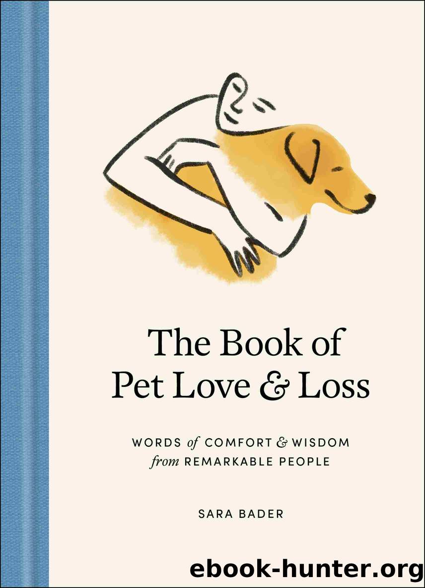 The Book of Pet Love and Loss by Sara Bader