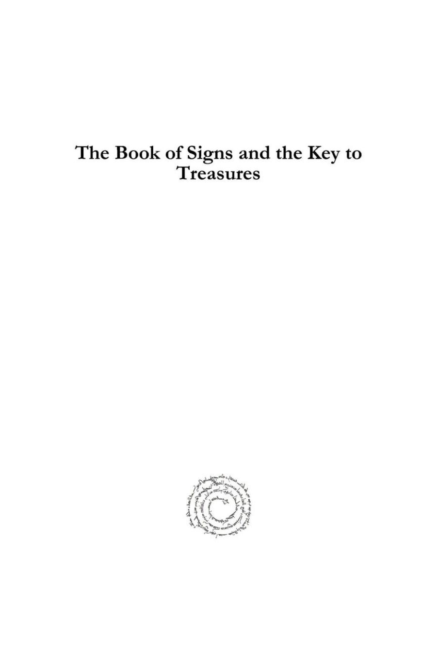 The Book of Signs and the Key to Treasures: la clef des tresors ou recueil d'enigmes religieuses et morals (Syriac Studies Library) (Arabic Edition) by Anonymous