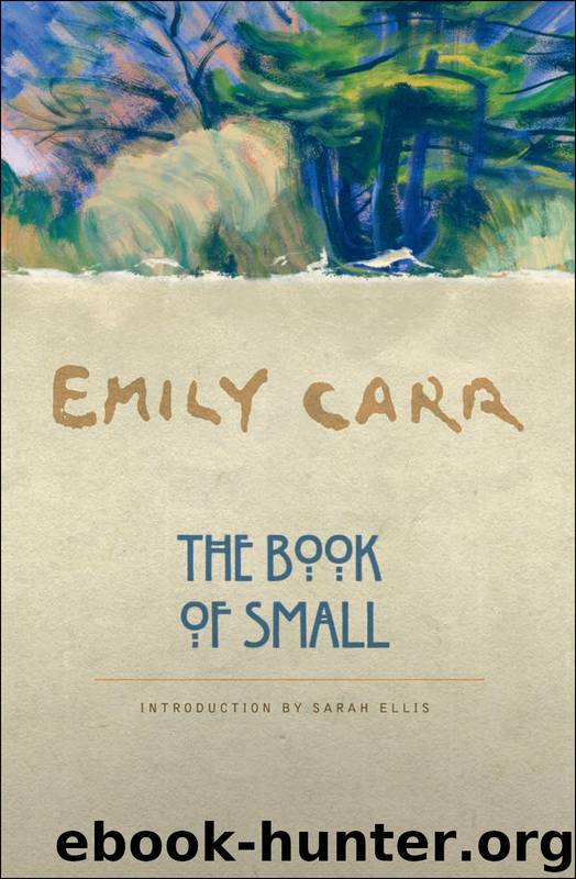 The Book of Small by Emily Carr