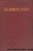 The Book of Snobs by William Makepeace Thackeray