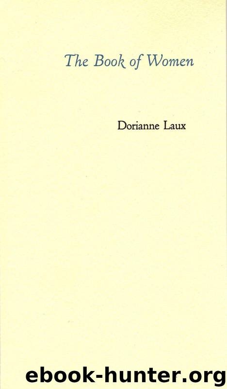 The Book of Women by Laux Dorianne