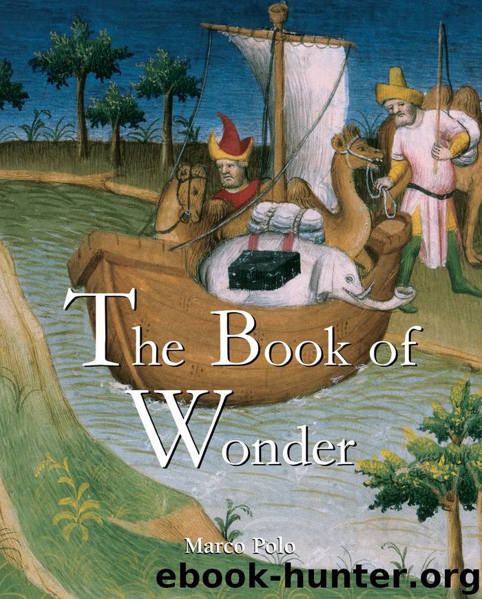 The Book of Wonder by Marco Polo
