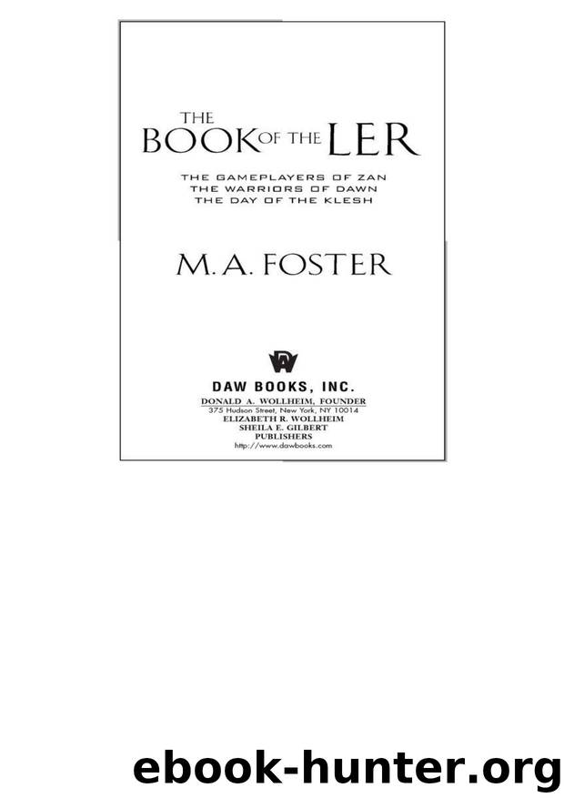 The Book of the Ler by M A Foster