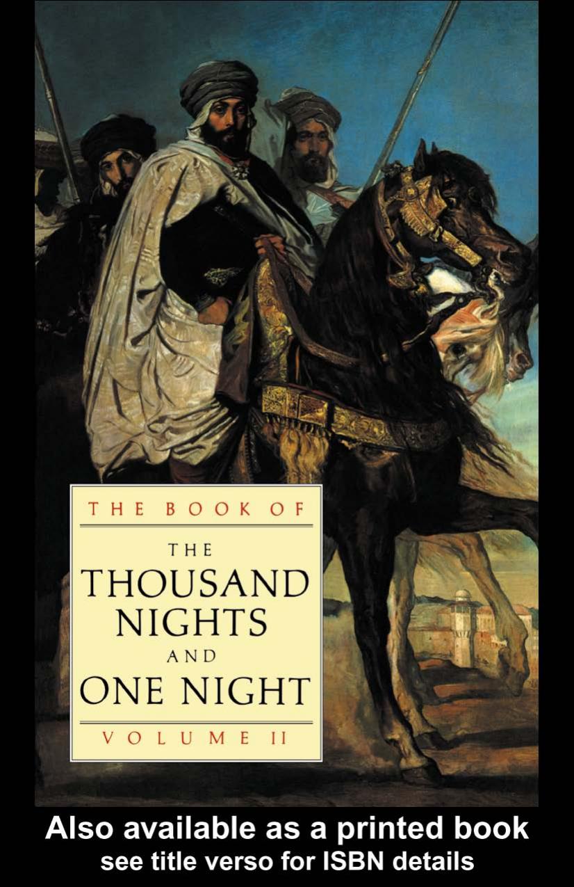 The Book of the Thousand Nights and One Night, Volume II by Anonymous & Powys Mathers