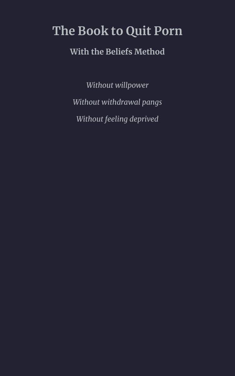 The Book to Quit Porn by Samuele R; Allen Carr; HackAuthor; HackAuthor²