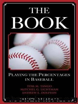 The Book: Playing the Percentages in Baseball by Tom M. Tango