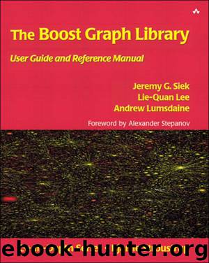 The Boost Graph Library by Jeremy Siek & Lie-Quan Lee & Andrew Lumsdaine