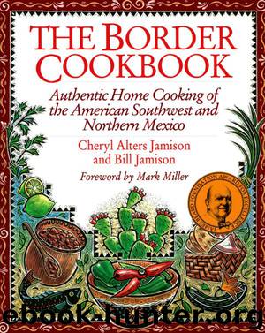 The Border Cookbook by Cheryl Alters Jamison