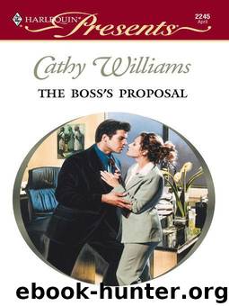 The Boss's Proposal by Cathy Williams