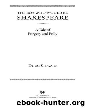 The Boy Who Would Be Shakespeare by Doug Stewart