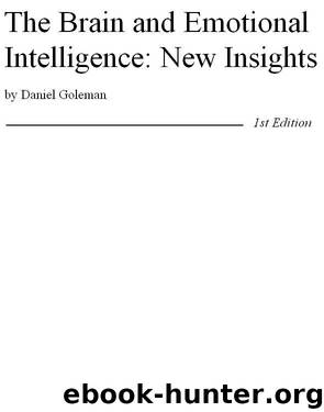 The Brain and Emotional Intelligence by Daniel Goleman