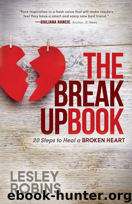 The Breakup Book by Lesley Robins