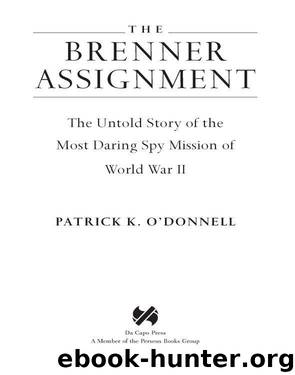 The Brenner Assignment by Patrick K. O'Donnell