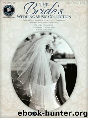 The Bride's Wedding Music Collection (Songbook) by Hal Leonard Corp