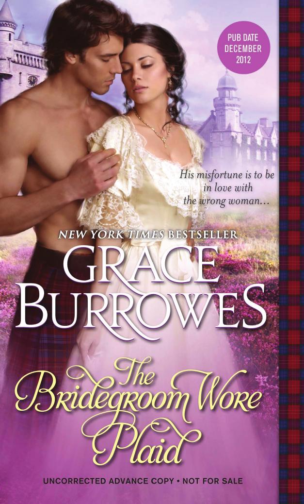 The Bridegroom Wore Plaid by Grace Burrowes
