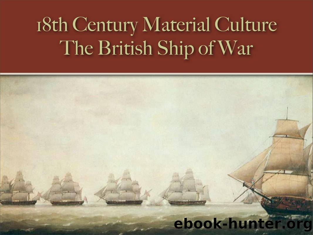 The British Ship of War by Unknown