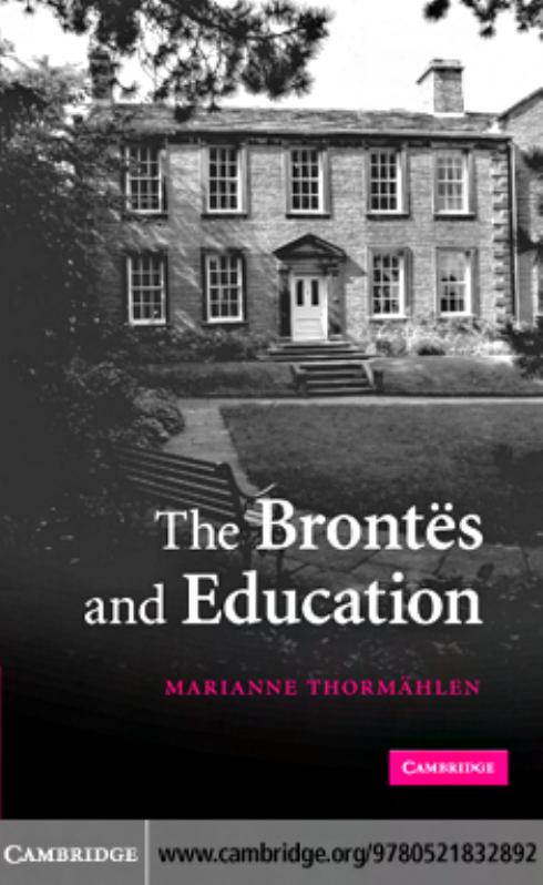 The Brontës and Education by Marianne Thormählen