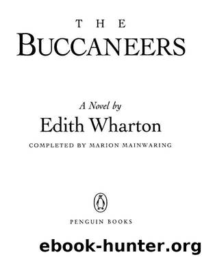 The Buccaneers by Edith Wharton