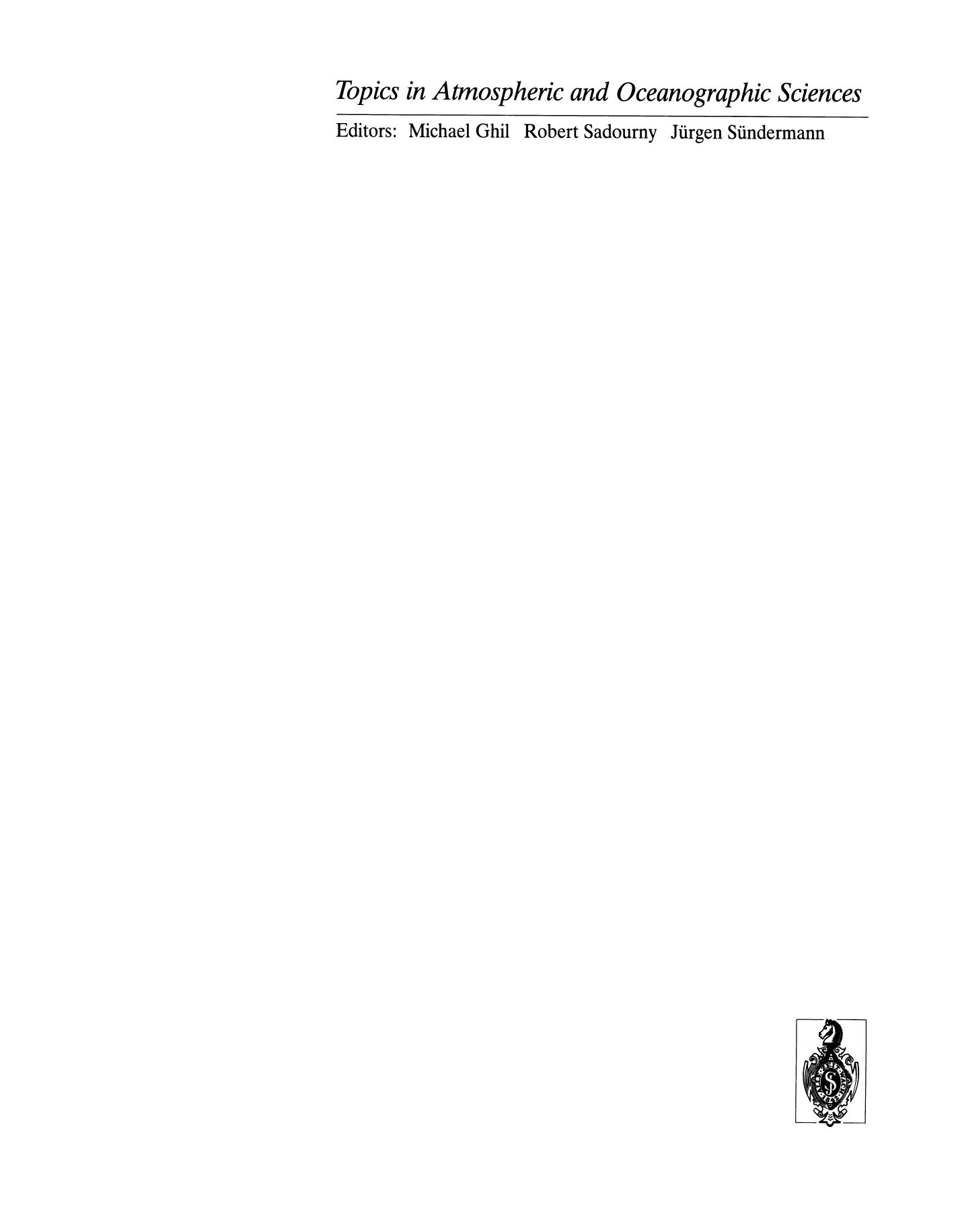 The Bunker Climate Atlas of the North Atlantic Ocean: Air-Sea Interactions by Dr. Hans-Jörg Isemer Professor Lutz Hasse (auth.)