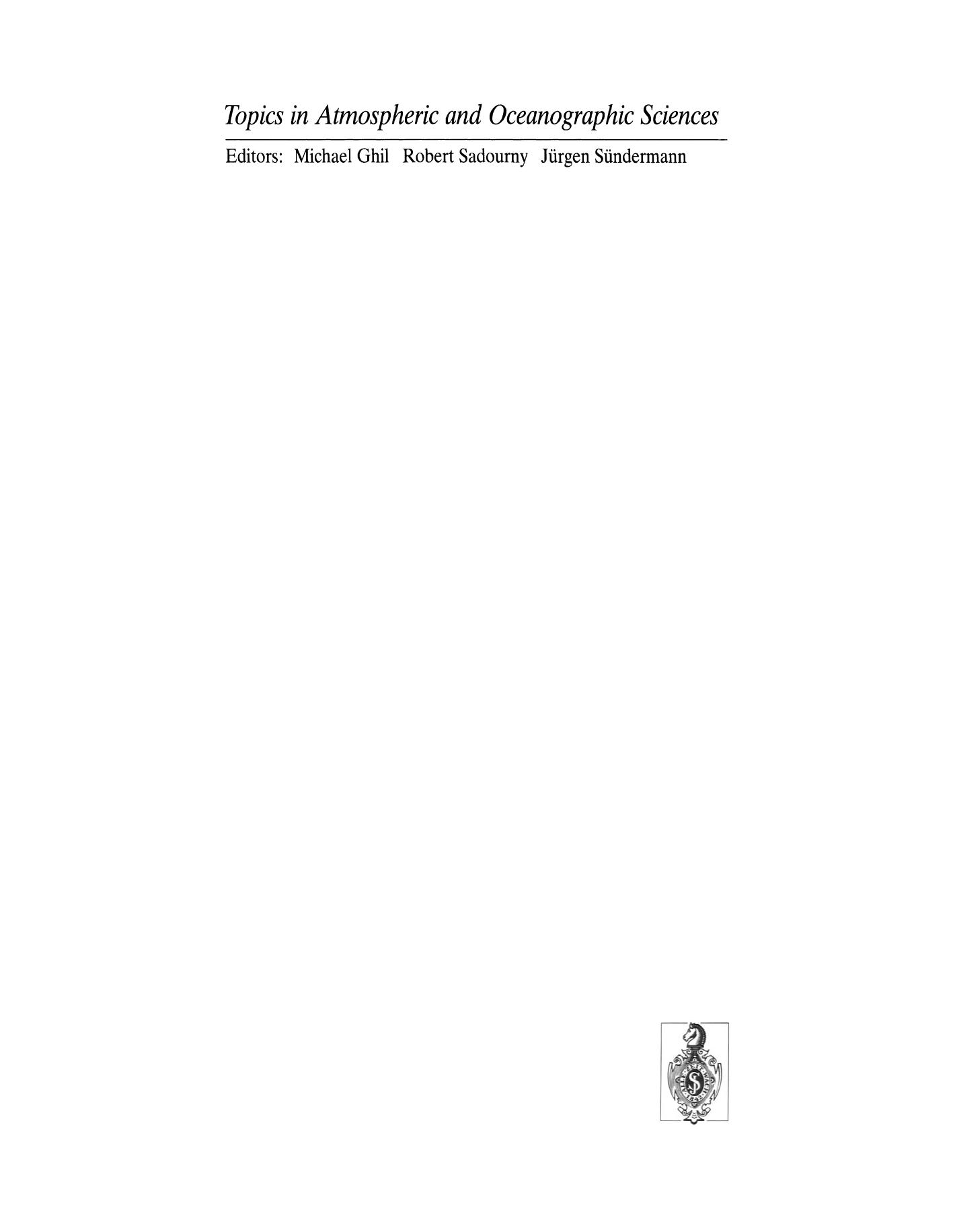 The Bunker Climate Atlas of the North Atlantic Ocean: Volume 1: Observations by Dipl.-Met. Hans-Jörg Isemer Professor Lutz Hasse (auth.)