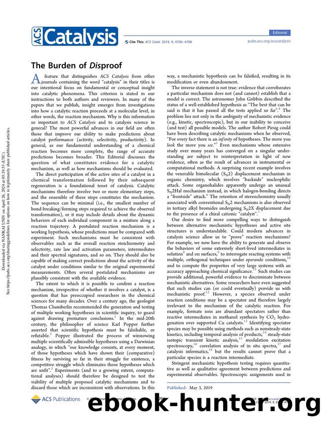 The Burden of Disproof by Susannah L. Scott