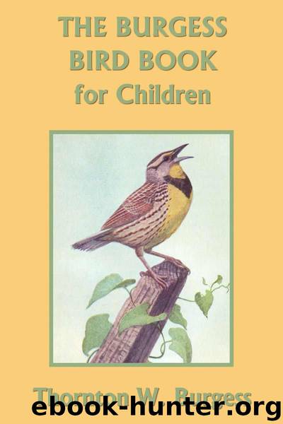 The Burgess Bird Book for Children (Yesterday's Classics) by Burgess Thornton W