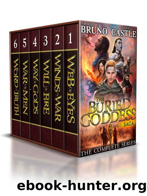 The Buried Goddess Saga: The Complete Series: (An Epic Fantasy Boxed Set: Books 1-6) by Rhett C. Bruno & Jaime Castle