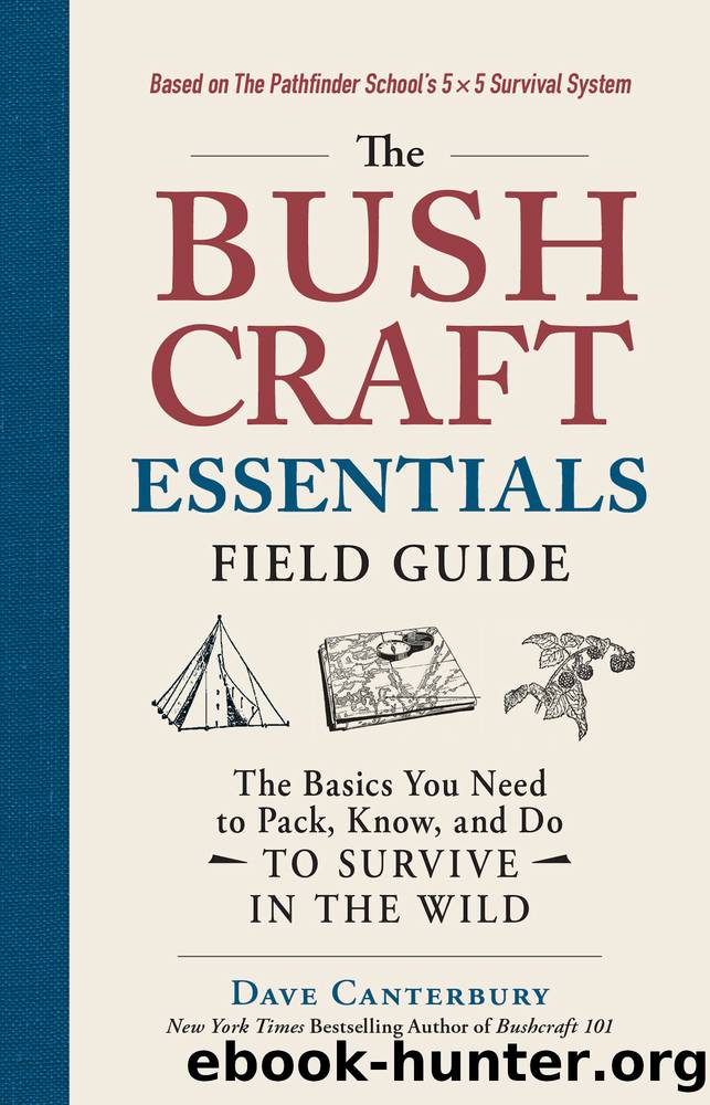 The Bushcraft Essentials Field Guide: the Basics You Need to Pack, Know, and Do to Survive in the Wild by Dave Canterbury