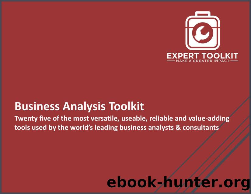 The Business Analysis Toolkit (Expert Toolkit) by Unknown