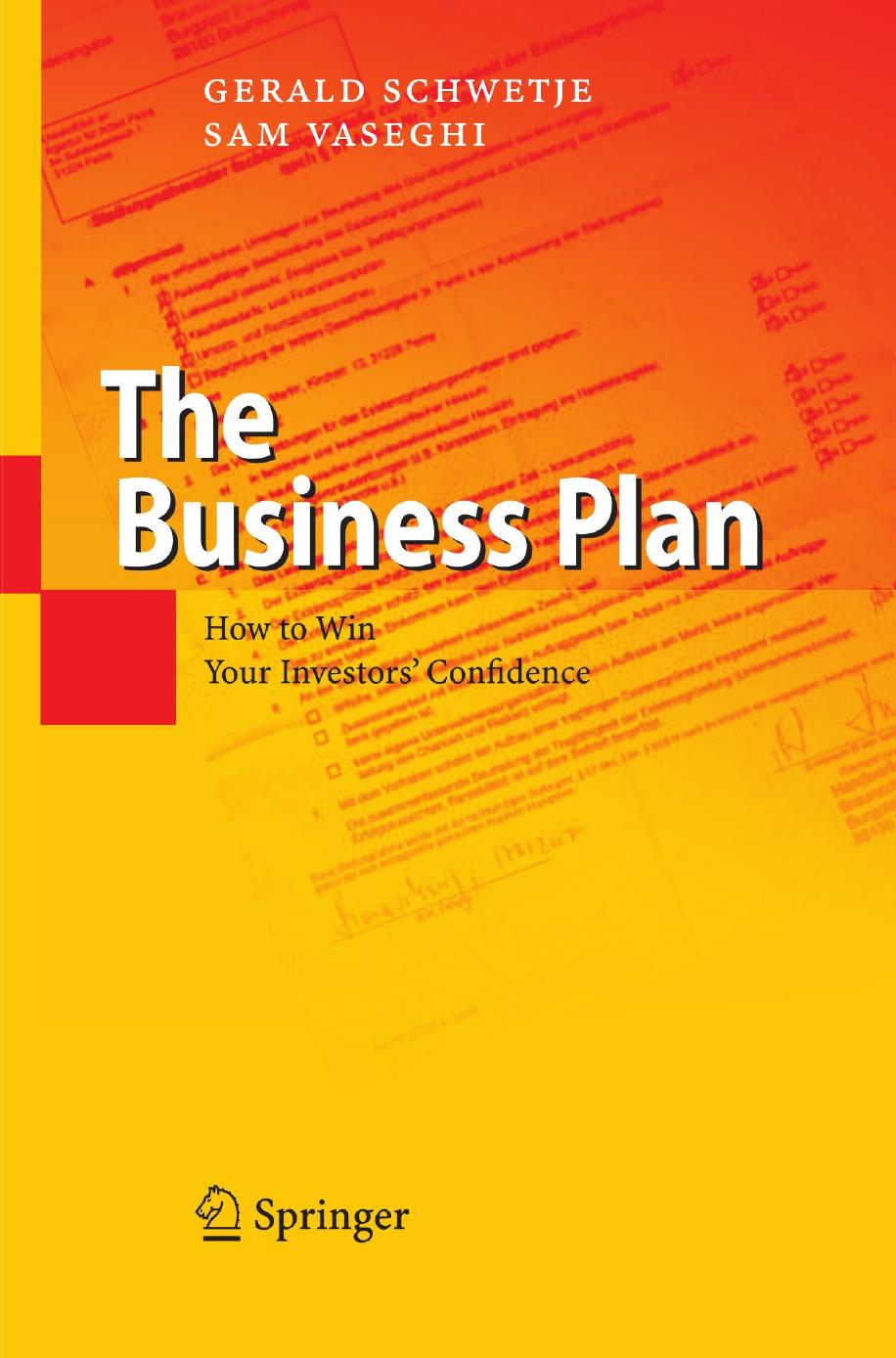 The Business Plan by Unknown