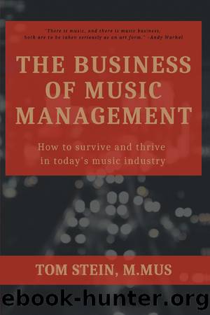 The Business of Music Management by Tom Stein