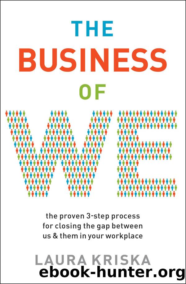 The Business of We: The Proven 3-Step Process for Closing the Gap Between Us and Them in Your Workplace by Laura Kriska