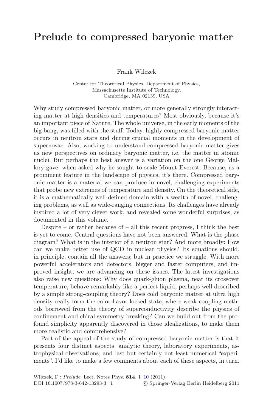 The CBM Physics Book: Compressed Baryonic Matter in Laboratory Experiments (Lecture Notes in Physics, 814) by Bengt Friman Claudia Höhne Jörn Knoll Stefan Leupold Jorgen Randrup Ralf Rapp Peter Senger