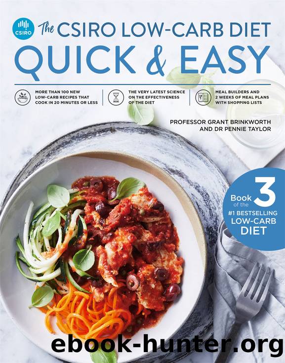 The CSIRO Low-Carb Diet Quick & Easy by Prof. Grant Brinkworth && Dr. Pennie Taylor