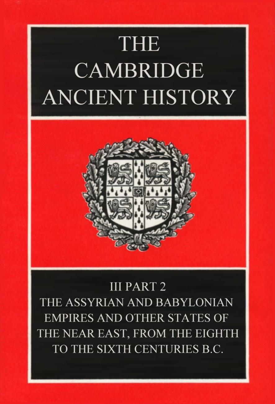 The Cambridge Ancient History Vol 03, Part 02 by unknow