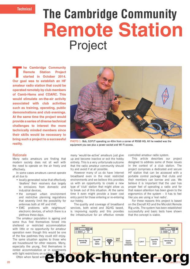 The Cambridge Community Remote Station Project by Unknown