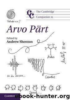 The Cambridge Companion to Arvo Part (Cambridge Companions to Music) by Andrew Shenton