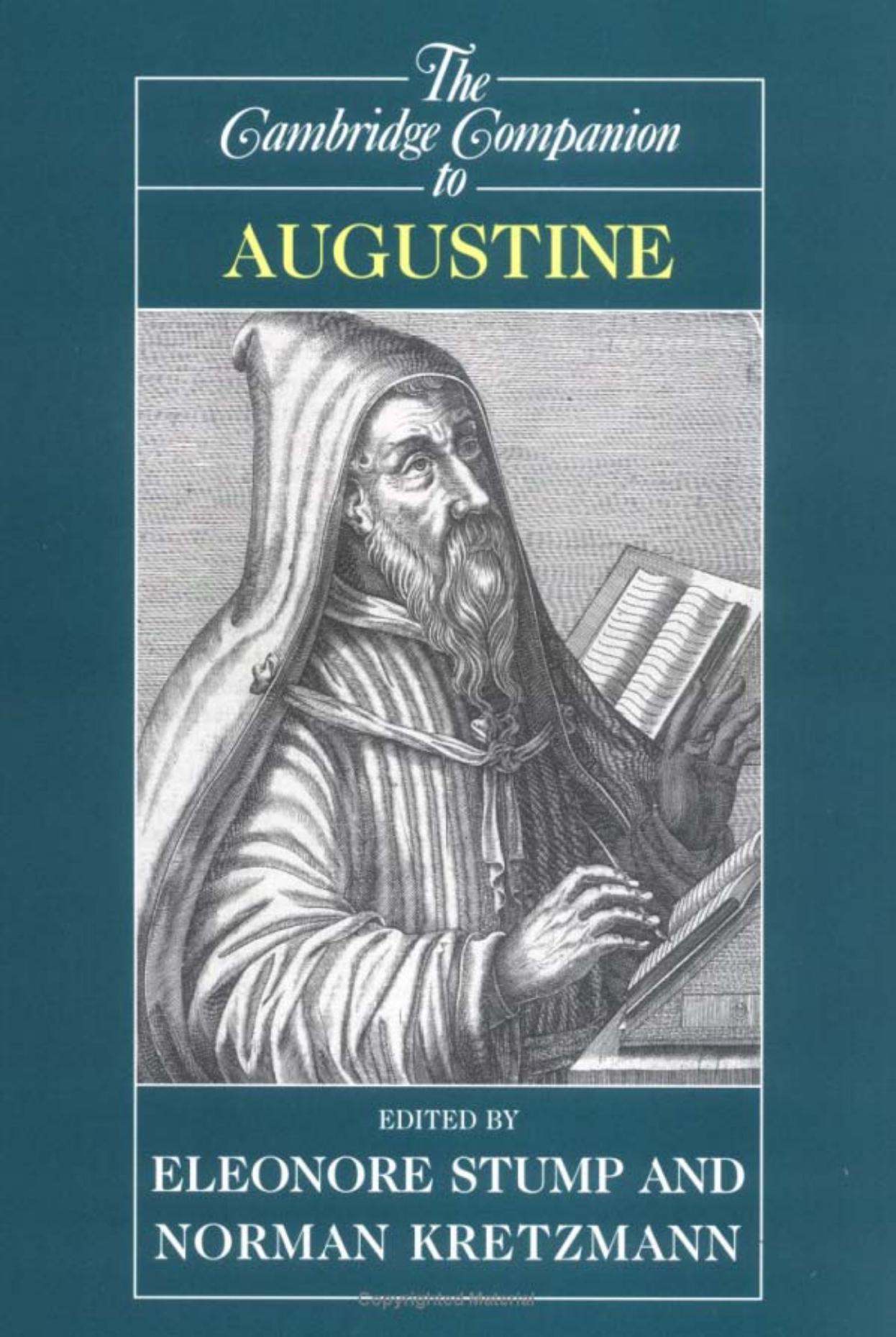 The Cambridge Companion to Augustine by Unknown