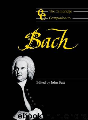 The Cambridge Companion to Bach (Cambridge Companions to Music) by The Cambridge Companion To Bach (2010)