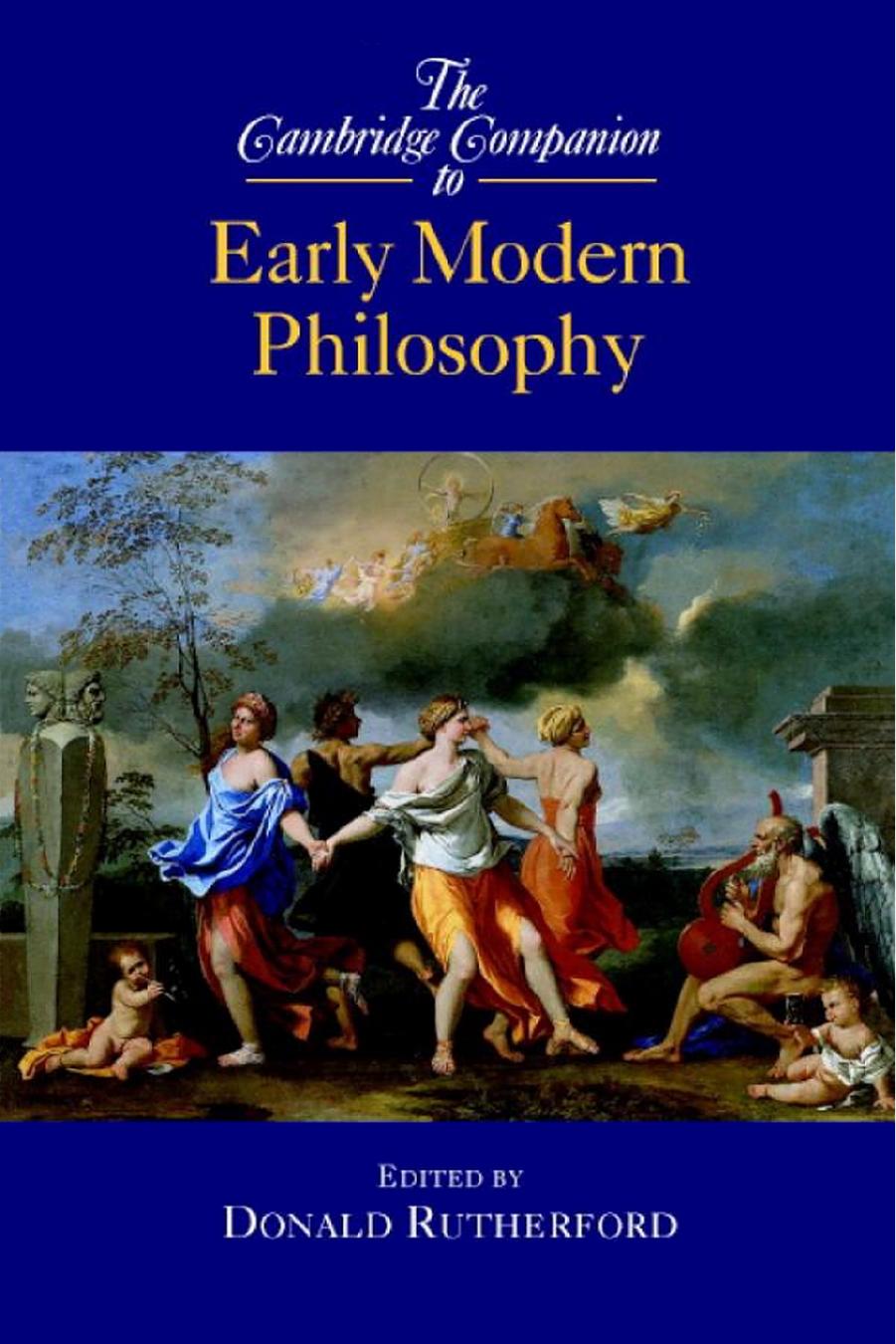 The Cambridge Companion to Early Modern Philosophy by Donald Rutherford