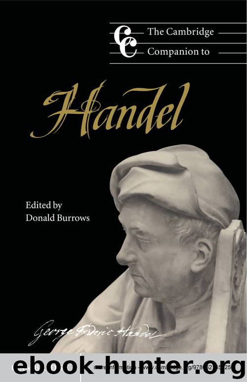 The Cambridge Companion to Handel (Cambridge Companions to Music) by The Cambridge Companion To Handel (2004)