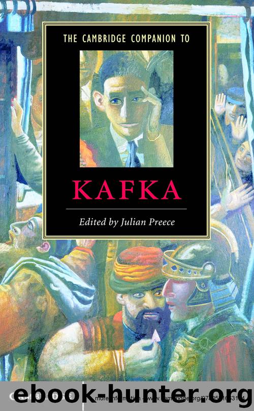 The Cambridge Companion to Kafka by Julian Preece