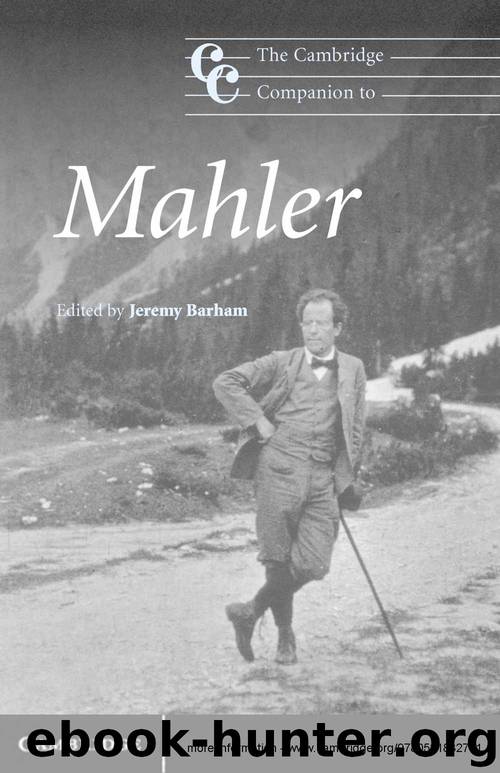 The Cambridge Companion to Mahler (Cambridge Companions to Music) by unknow