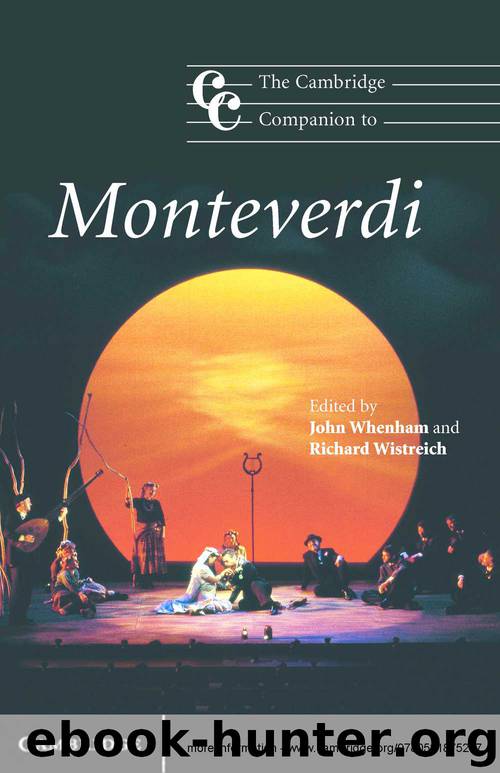The Cambridge Companion to Monteverdi (Cambridge Companions to Music) by unknow