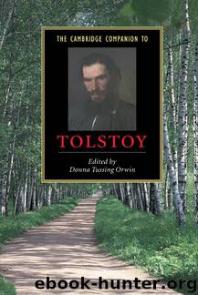 The Cambridge Companion to Tolstoy (Cambridge Companions to Literature) by Donna Tussing Orwin