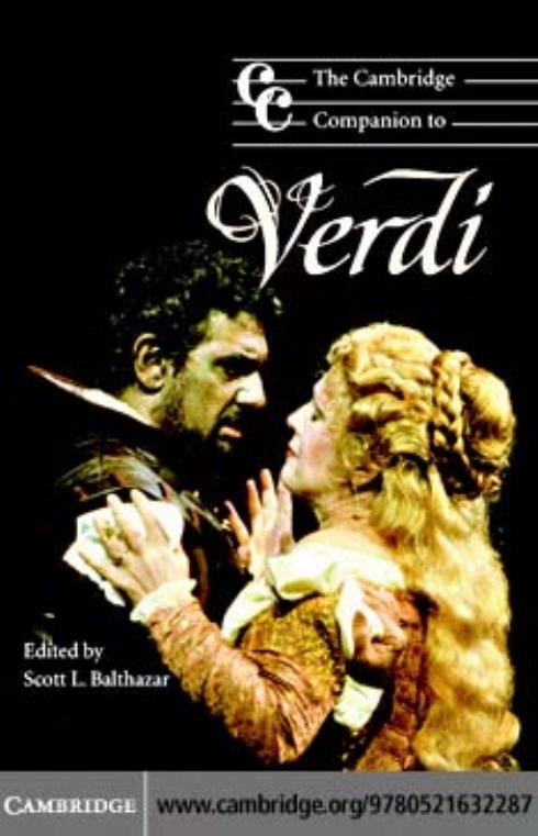 The Cambridge Companion to Verdi (Cambridge Companions to Music) by Scott L. Balthazar